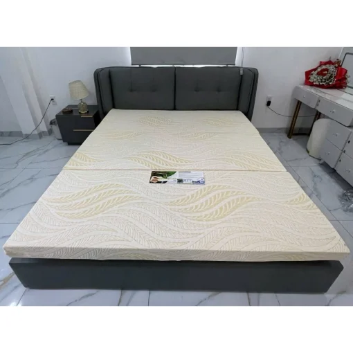 Báo giá Nệm Cao Su Thiên Nhiên Gấp 3 Nệm Sơn chính hãng - Nệm Win